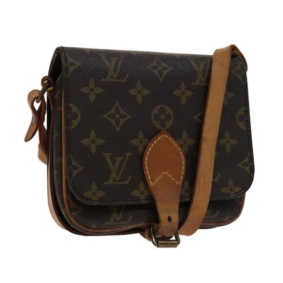 LOUIS VUITTON Monogram Cartouchiere PM Shoulder Bag - Picture 1 of 15